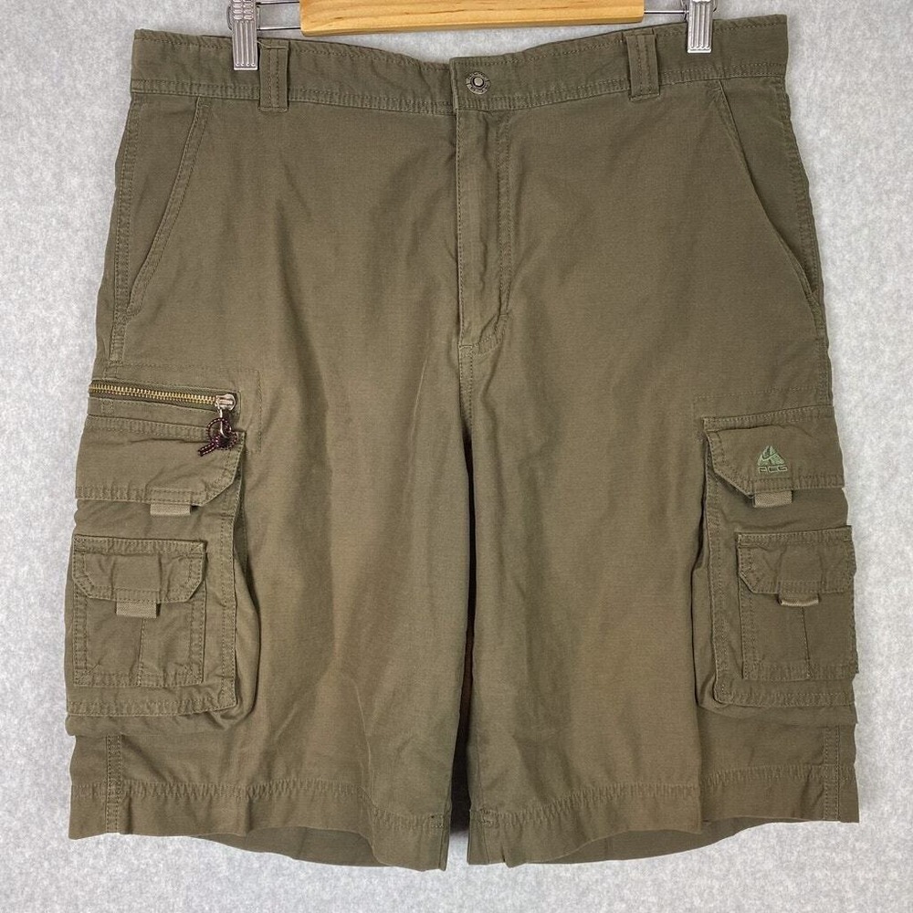 Nike ACG Shorts Mens 36 Green Cargo